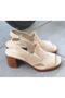25322552Y Women's Genuine Leather Summer Heeled Shoes - 4