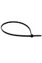 Nylon Plastic Network Cable Wire - 100 Pieces (Black, 250mm) - 4