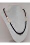 Onyx Stone & Stone Design Unisex Necklace (54420) - 4