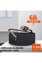 1.5m Black USB 2.0 Type A Male to Female USB Extender Cord 480Mbps Data Transfer for Keyboard, Webca