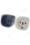 WHITE 2PCS Pack of 2 England UK Travel Adapter England Germany Plug, EU to UK Travel Plug Type G - 3