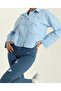 Front Bow Shirt Cotton Poplin Model Code:252