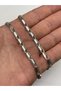Steel Parrot Chain Men's Necklace and Bracelet Set Tarnish-Free Steel Necklace Steel Chain Necklace - 4