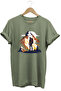 Mountain Mountain Hiking and Snow Landscape Printed 100% Cotton Unisex Regular Fit T-Shirt