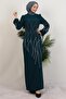 Yase Stone Dress Emerald - 2