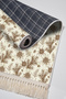 Non-Slip Base Djt Toilet Set Star Cotton Fringed Vintage Al5009 Beige - 4