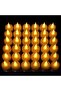 YU WELL Bright Flameless LED Tea Light Candles Battery Operated LED Candles 24pcs Warm White