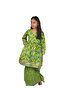 Embellished Printed V-Neck Kurta and Pants Set
