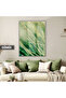 Amazing | Live Green Weed Model Y2 | Framed Tempered Glass Table Single Vertical