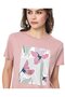 Shell Pink WB ROUND NECK GLAM TEE 8-18 - 4