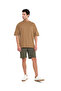Khaki MYF SS KNIT TEE-S-XXL - 4