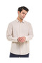 Beige MCF-LS-SHIRT-S-XXL