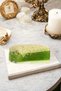 100% Handmade Natural Pumpkin Fiber Goat Milk Aloe Vera Soap 120 Gr