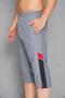 Men's Stripe Detailed Pocket Micro Sea Capri Gray 2668-g