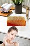 100% Handmade Natural Pumpkin Fiber Honey Soap 120 Gr - 2