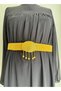 Local Maraş Straw Model – Gold Plated Belt (Hanging/Oval Straw Buckle) Wedding, Engagement, Henna - 2