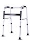 Foldable Telescopic Aluminum Walker for Elderly & Disabled Lightweight Rehabilitation Aid