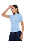 WB HIGH NECK SS RIB TEE 8-18 - 3