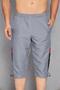 Men's Stripe Detailed Pocket Micro Sea Capri Gray 2668-g - 3