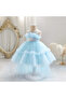 D' Daniela - Adella Collection Light blue with long tail - 2