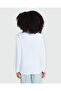 Girls’ Long Sleeve Polo In White – Classic - 3