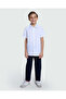 Bright White Short Sleeve Shirt For Boys – - 2