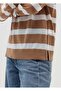 Striped Top With Raglan Sleeves - 4