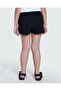 Black Stitched Shorts For Girls 10-15 - 3