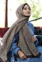 شال قطني ناعم بنمط فسيفساء - 5
