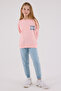 Licensed Girls' Top and Bottom 2 Piece Tracksuit Set