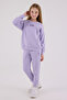 Licensed Girls' Top and Bottom 2 Piece Tracksuit Set