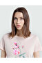 Light Pink Graphic Tee By Woman - 4