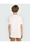 White Crew Neck Tee In Blanc De Blanc - 3