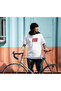 777 Energy with a Back Print Custom Design Printed 100% Cotton Crew Neck Black-White T-Shirt - 2