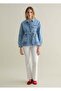 Denim Shacket With Belt - 2
