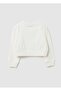 Cropped-Fit Sweatshirt With Hello Kitty Print - 2