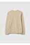 Round Neck Sweatshirt With Print - 2