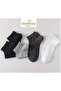 Bamboo Men's Ultra Comfort Seamless Anti-Sweat Booties Socks 5'Pair - 2