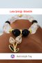 Lale Elegance Natural Stone Bracelet – Certified – Star Stone – with Necef and Tulip Charms - 3