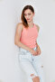 Taş Detaylı Slim Fit Basic Atlet - 2