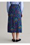 Midi Skirt In Viscose With Print - 3