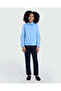 Long Sleeve Shirt For Girls – In Placid Blue - 2