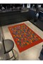 Mosso Multicolor Checkered Patterned Woven Base Modern Decorative Carpet Mosso100 - 2