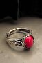 Pure Copper Ring Adjustable Coral (Evil Eye Protection) (Gift, Daily, Special Occasions) - 2