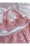 Pink Daisy Bralet Takımı - 7