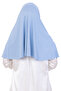 Ready-Made Headscarf Practical Islamic Clothing Combed Cotton Veil Turban Soft Scarf for Prayer - 5