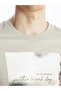 Crew Neck Short Sleeve Printed Combed Cotton Men's T-Shirt (S4) - 3