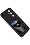Galaxy A26 Case Camera Protection Card Holder Compartment Senk Vitra Cover - Gray - 8