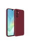 Galaxy A16 Case Sys Vitra Cover with Camera Protection and Card Holder - Plum