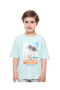 Light Blue BOYS FASHION TEE 2-8Y